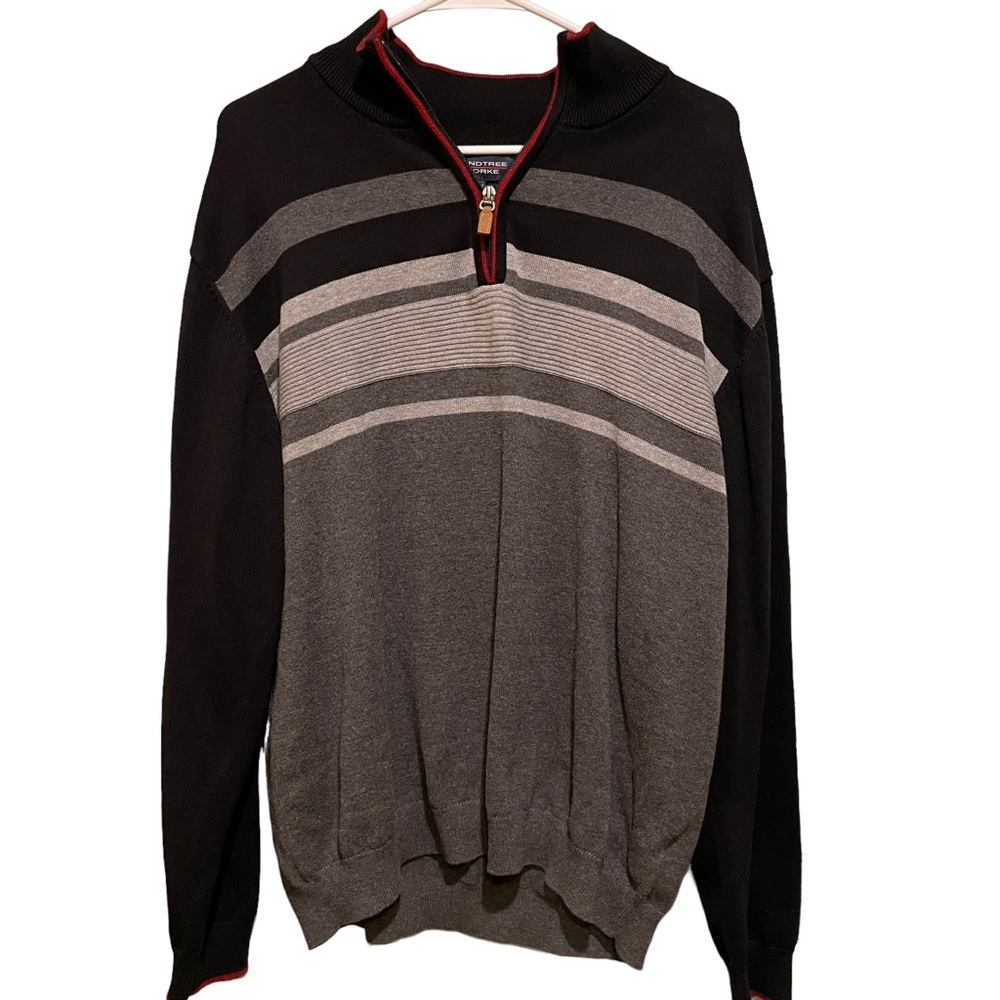 Roundtree & Yorke 1/4 Zip Sweater. Size XL